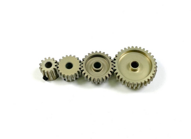  Alu Pinion Module 0.6 - 27T ABSIMA