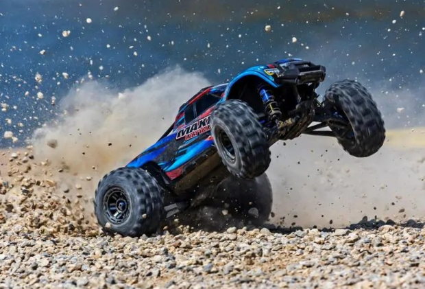 Traxxas Maxx Ultimate 4wd Brushless Electric Monster Truck, Vxl-4s, Tqi - Blue - 89087-4-BLUE