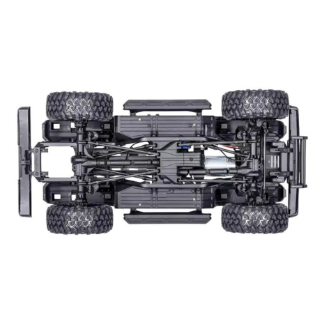 Traxxas Trx-4 Nissan Pathfinder Crawler Clipless Silver - 110056-4-SLVR