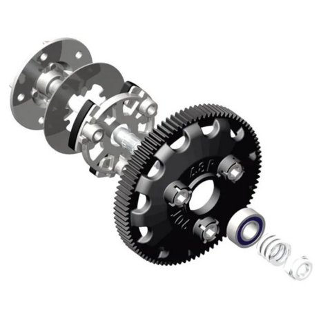 Traxxas Slash: 1/10-scale 2wd Brushed Hd W/usb-c - Blue X - 58234-8-BLUEX