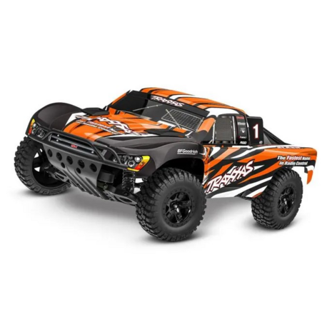 Traxxas Slash: 1/10-scale 2wd Brushed Hd W/usb-c - Orange X - 58234-8-ORNGX