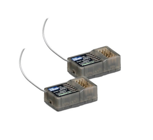 4-Channel Radio "CR4S-EVO" 2.4GHz incl. 2* 6-CH RX New