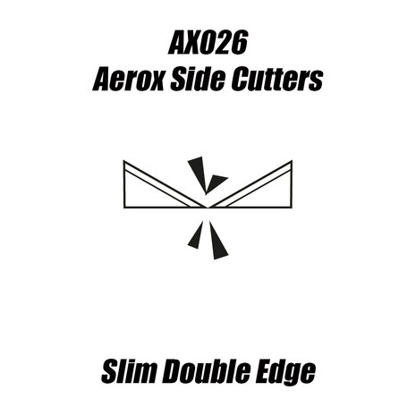 Aerox Side Cutters - Slim Double Edge
