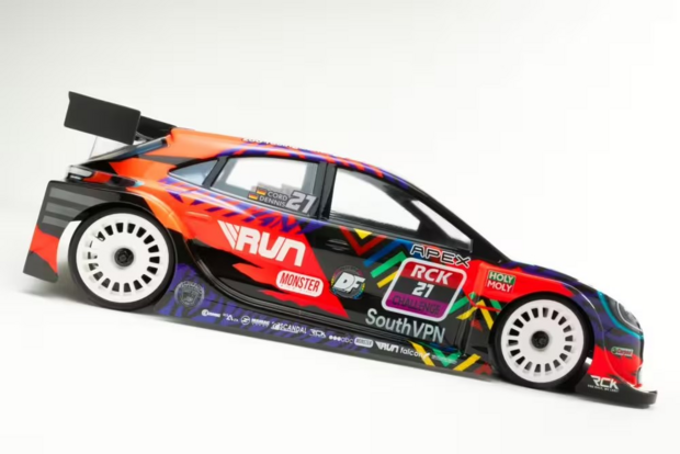 ZooRacing APEX 1:10 FWD Car 190mm Body (clear) 0,7mm - REGULAR