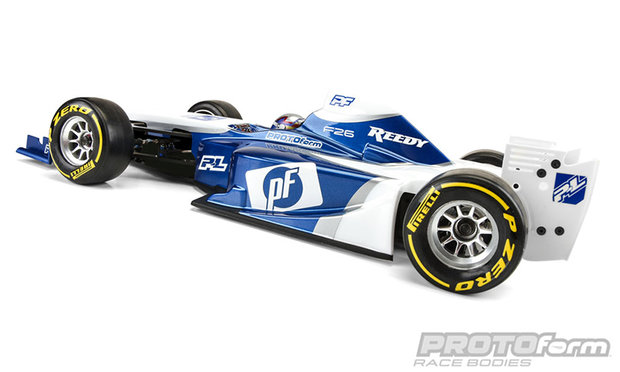 PROTOFORM F26 Clear Body for 1:10 Formula 1 - 1561-22