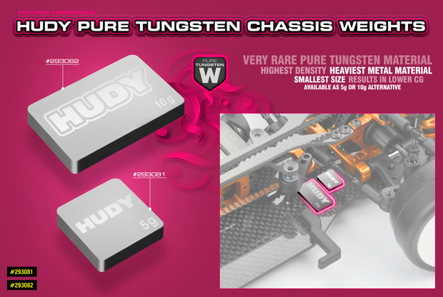 HUDY PURE TUNGSTEN WEIGHT 5g - 293081