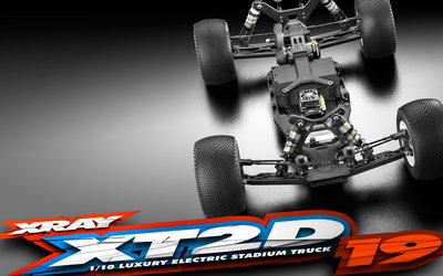 XRAY XT2D 2019 - 2WD 1/10 ELECTRIC STADIUM TRUCK - DIRT EDITION - 320203