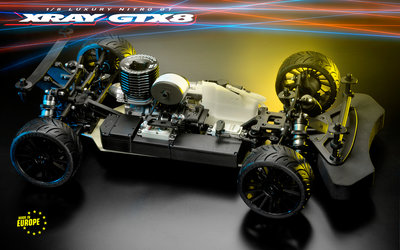 XRAY GTX8.3 - 1/8 LUXURY NITRO ON-ROAD GT CAR - 350502