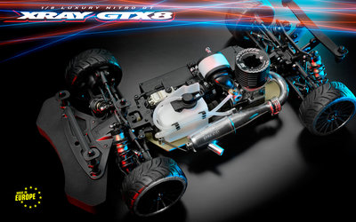 XRAY GTX8.3 - 1/8 LUXURY NITRO ON-ROAD GT CAR - 350502