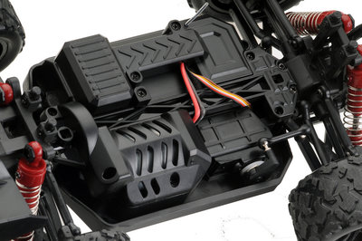 ABSIMA Scale 1:18 4WD High Speed Monster Truck, 2,4GHz Red - 18005