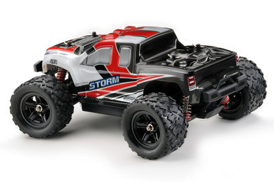 ABSIMA Scale 1:18 4WD High Speed Monster Truck, 2,4GHz Red - 18005