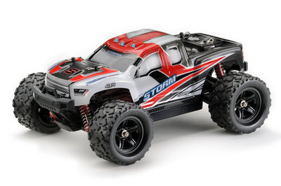 ABSIMA Scale 1:18 4WD High Speed Monster Truck, 2,4GHz Red - 18005