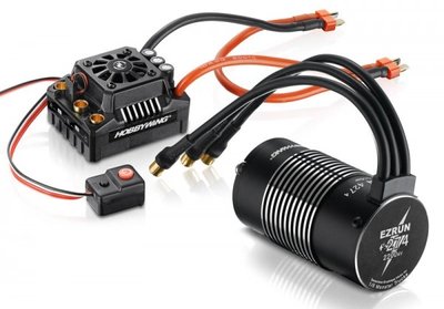 Hobbywing Ezrun Combo Max8 T-plug Deans, 2200kv, 1/8 Waterpr, Hw38010400 - 38010400