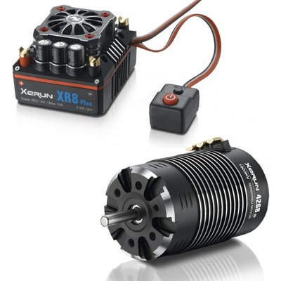 Hobbywing Combo Xr8 Plus 4268 B, 1900kv, Hw38020405 - 38020405