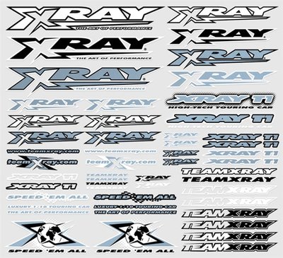 Xray Sticker For Body Metalic Silver, X397312 - 397312