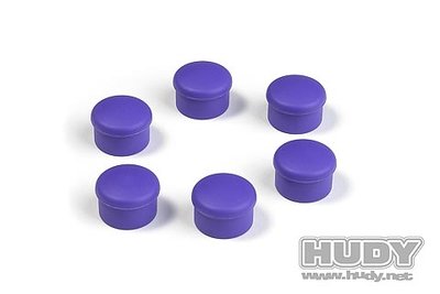 Hudy Cap For 22mm Handle - Violet (6), H195062-v - 195062-V