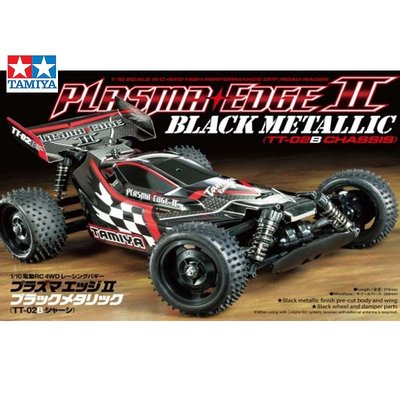 47366 1/10 Plasma Edge Black Metallic Edition TT-02B