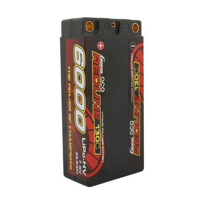 Gens ace Redline Series Shorty 6000mAh 7.6V 2S 130C HV LiPo (5mm, 220g)