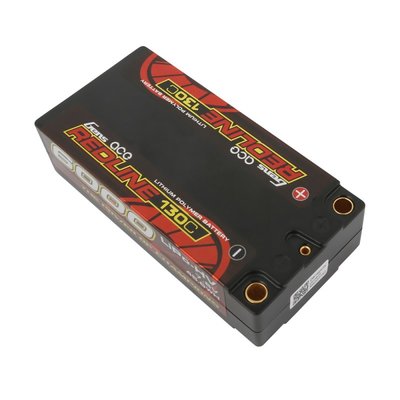 Gens ace Redline Series Shorty 6000mAh 7.6V 2S 130C HV LiPo (5mm, 220g)