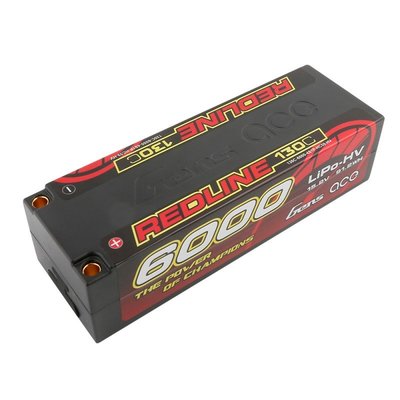 Gens ace Redline Series 6000mAh 15.2V 4S 130C HV LiPo (5mm, 448g)