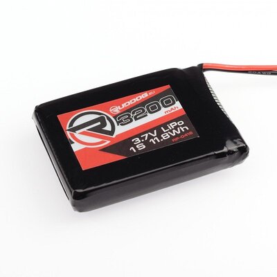 Ruddog 3200mAh 3.7V MT-44 MT-5  LiPo TX Battery