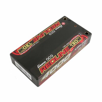 Gens ace Redline V2 Series Shorty 4000mAh 7.6V 2S 130C HV LiPo (4mm, 147g)