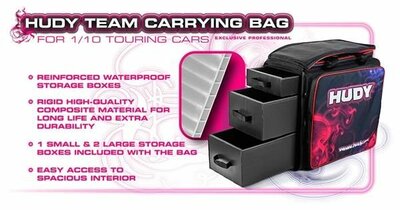 Hudy 1:10 Touring Carrying Bag+Toolbag
