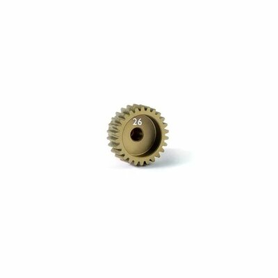 XRAY ALU PINION GEAR - HARD COATED 25T / 48, X365725