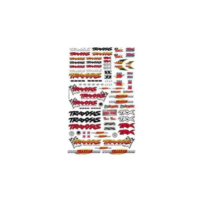 OFFICIAL TRAXXAS DECALS (6-COL, TRX9950