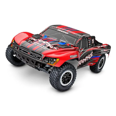 Traxxas Slash Brushless: 1/10-scale 2wd Short Course Racing Truck Tq 2.4ghz - Red - 58134-4RED