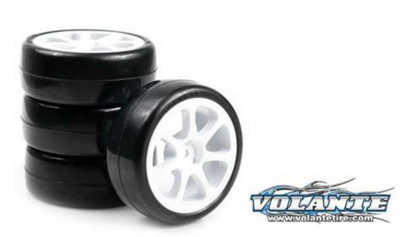 Volante V5 1/10 TC 28CP Indoor Carpet Rubber Tire Preglued - VT-V5-PG28CPSP