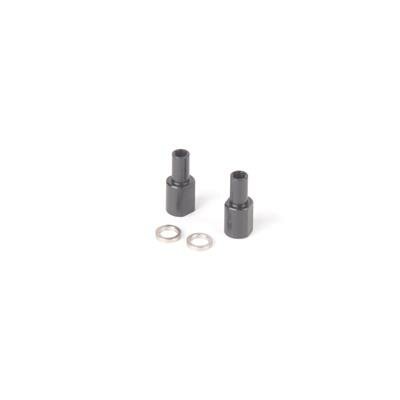 SCHUMACHER Alloy Steering Pivots/Spacers - Mi7-9,Neon (pr)