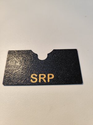 ESC Mounting plate GROEP C