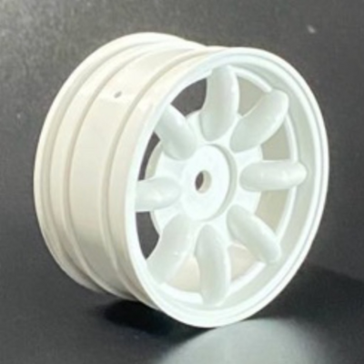 Ride 1:10 M-Chassis 60 Size 8-Spoke Wheel - White (2)