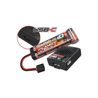 Traxxas Bandit 1/10 2wd Brushed Hd With Battery & Usb-c Charger Red X - 24254-8-REDX