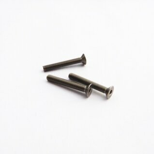 HIRO SEIKO Titanium Hex Socket Flat Head Screw (M3)X18