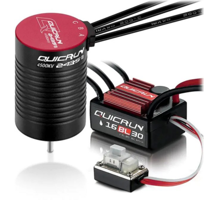 Hobbywing Combo Wp16bl30 2435sl-4500kv-g3 - 38030000