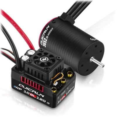 Hobbywing Combo Wp10bl120g2 3652sl-4000kv-g2 - 38030208