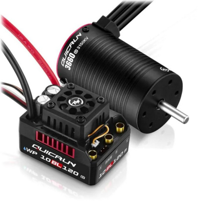 Hobbywing Combo Wp10bl120g2 3660sl-3700kv-g2 - 38030211