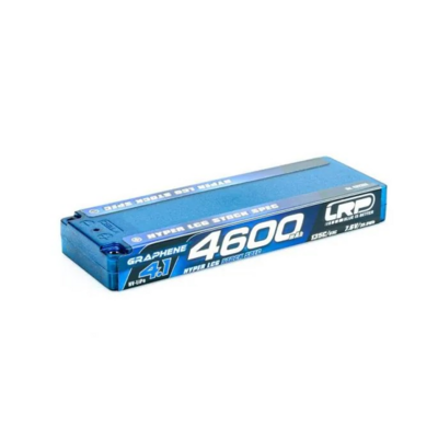 LRP Hv Hyper Lcg Stock Spec Graphene-4.1 4600mah Hardcase Battery - 7.6v Lipo - 135c/65c - 432283