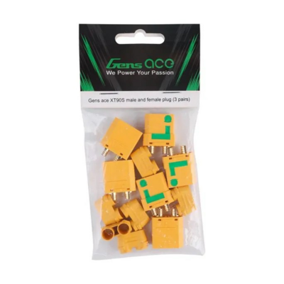 Gens Ace Xt90s Male & Female Plug (3 Pairs) - 903