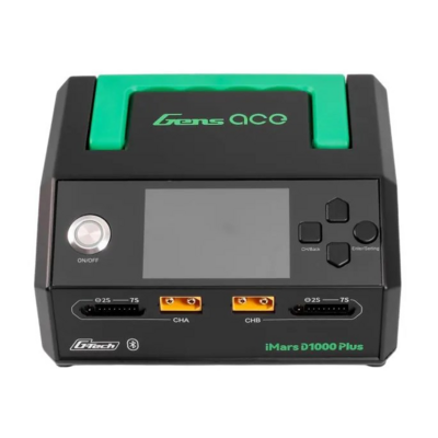 Gens Ace Imars D1000 Plus Smart Charger | Dual Channel | Ac 1000w | G-tech - 1000 Plus