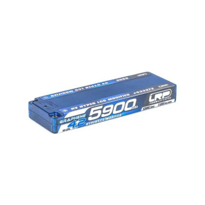 LRP - Hv Hyper Lcg Modified Graphene-4.2 5900mah Hardcase Battery - 7.6v Lipo - 130c/65c - 433272