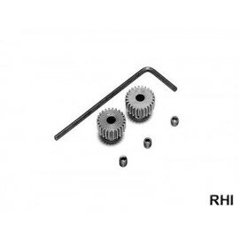 tamiya 53103 Pinion Tandwielset 24/25 Tanden Module 0.4 Staal