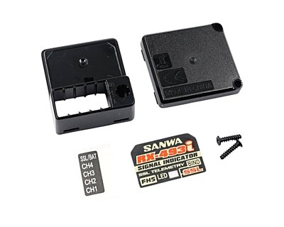 Sanwa RX-493i Receiver Case Set