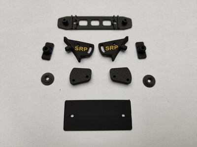 Spoiler Holder adjustable for hatcback bodies