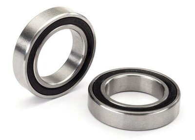 Traxxas Ball Bearing, Black Rubber Sealed, Stainless (20x32x7mm) (2) - 5196X