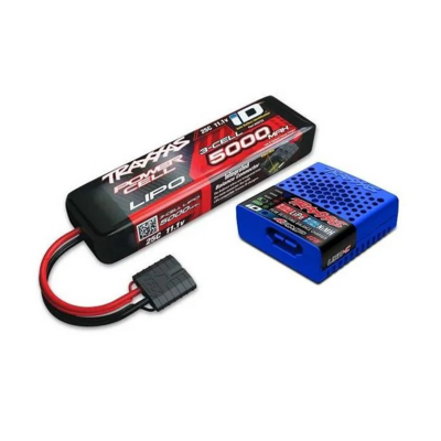 Traxxas Battery/charger Completer Pack (includes #2985 Charger (1), #2872x 5000mah 11.1v 3-cell 25c Lipo Id Battery (1)) - 2985-3S