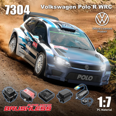 Hyper GO 7304 1/7 Volkswagen Polo R WRC 4WD