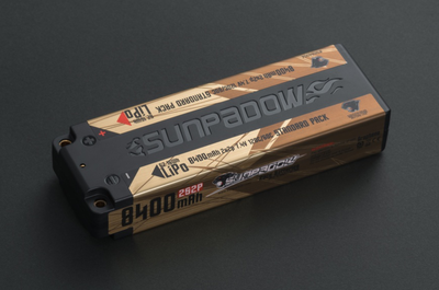 Sunpadow Lipo Battery 8400mAh 7.4V 2S 120C/60C (long Pack) - S684064